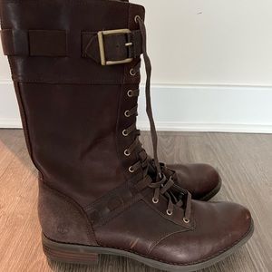 Gorgeous BRAND NEW Timberland Boots Brown Leather US Size 11